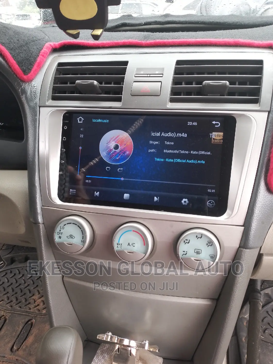 Toyota Camry Mussle 2007-2010 Android Screen With Camera