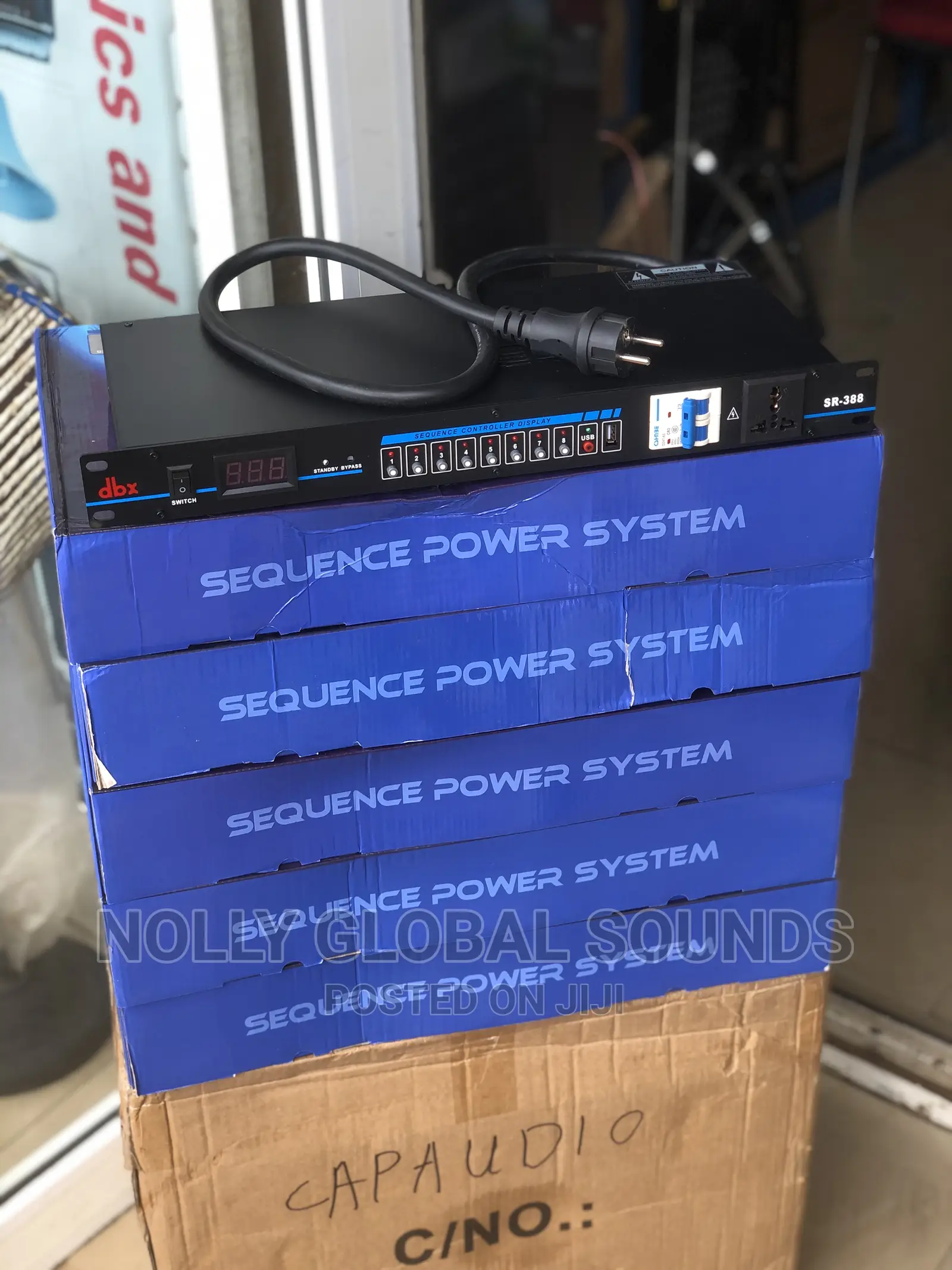 DBX Power Sequence 10channel With Circuit Breaker,Led Displa