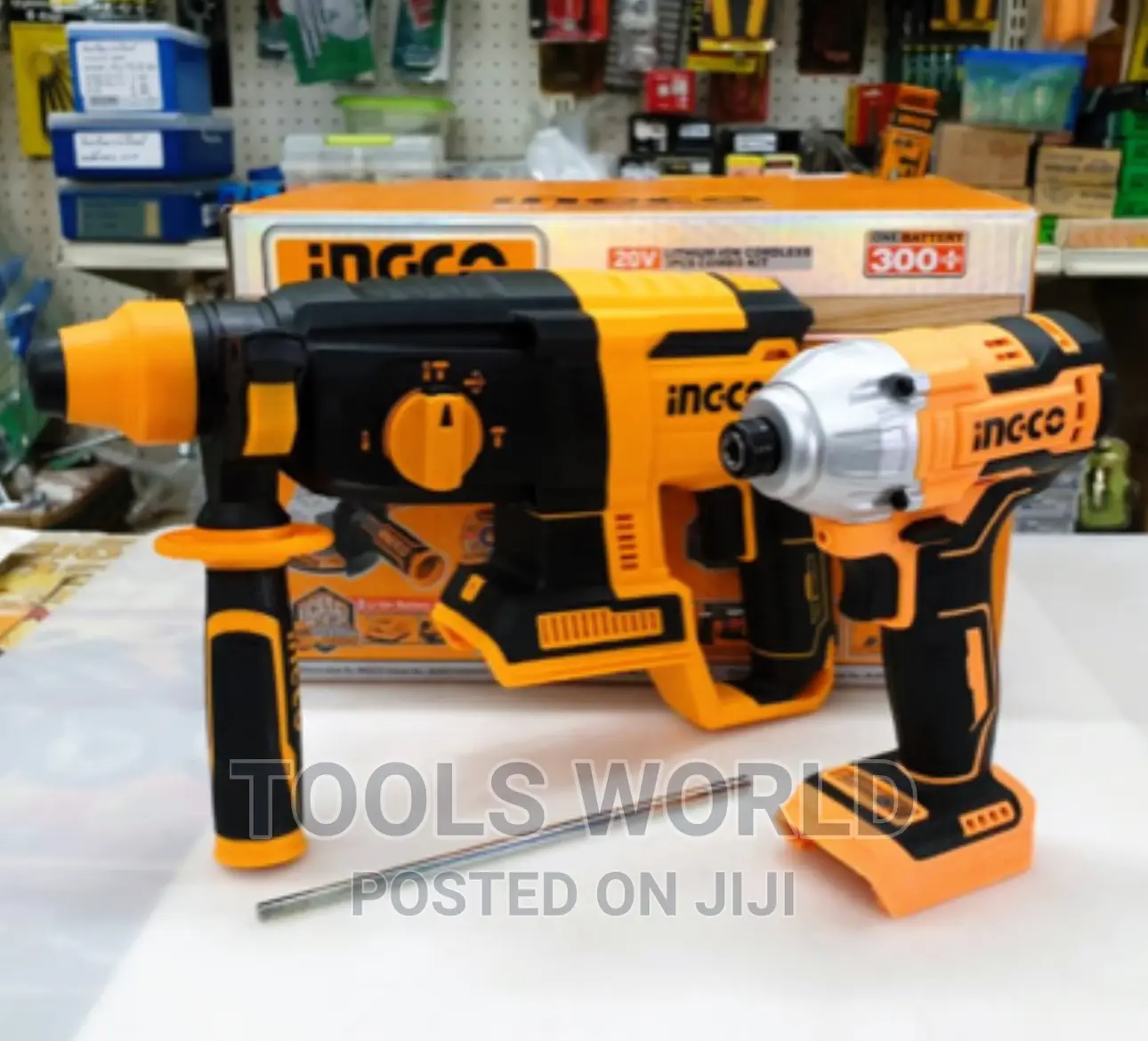 Ingco Lithium-ion Cordless 3pcs Combo Kitcosli230520