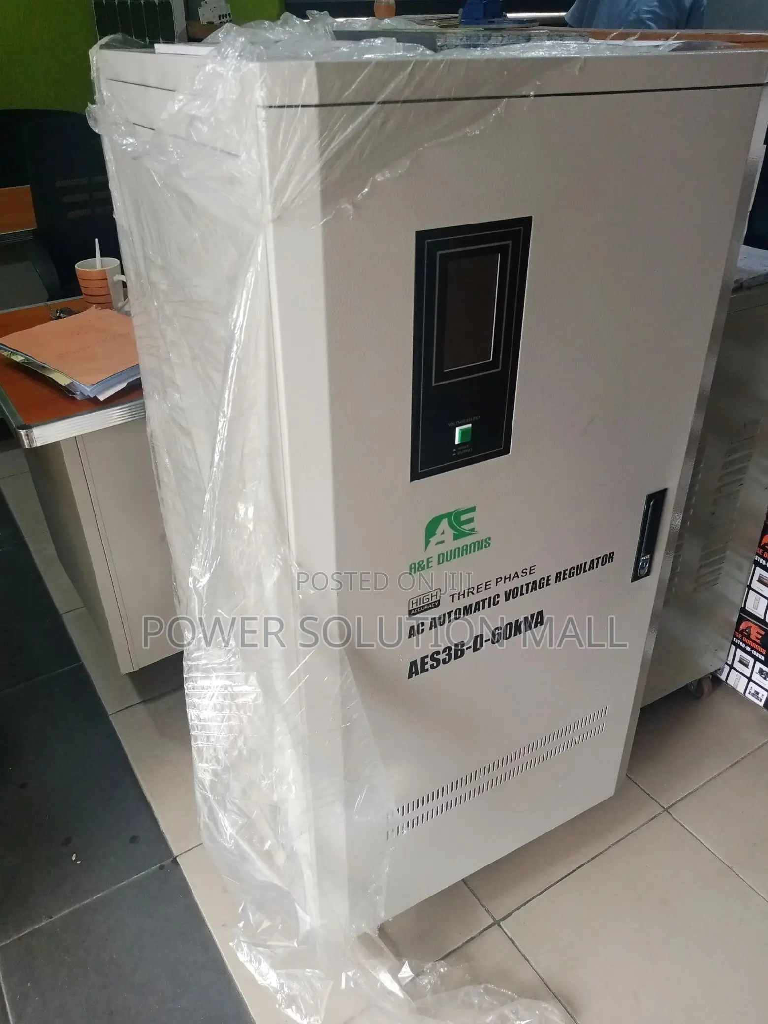 A E 60kva 3-Phase Stabilizer With 1 Year Warranty