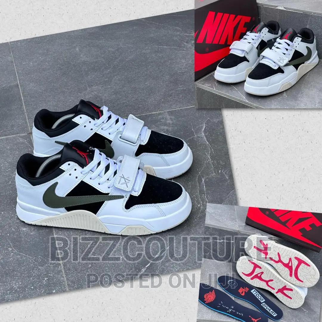 Original TRAVIS SCOTT Jordan Cut Check Available Instore