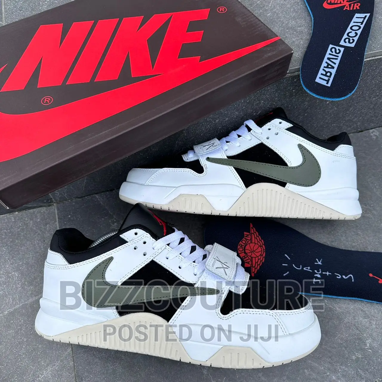 Original TRAVIS SCOTT Jordan Cut Check Available Instore