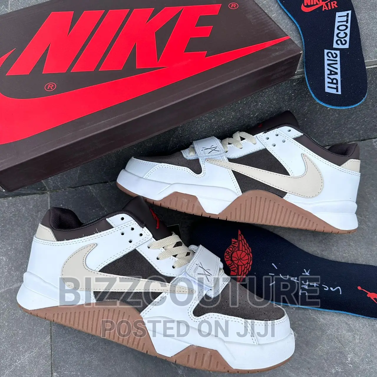 Original TRAVIS SCOTT Jordan Cut Chech Available in Store