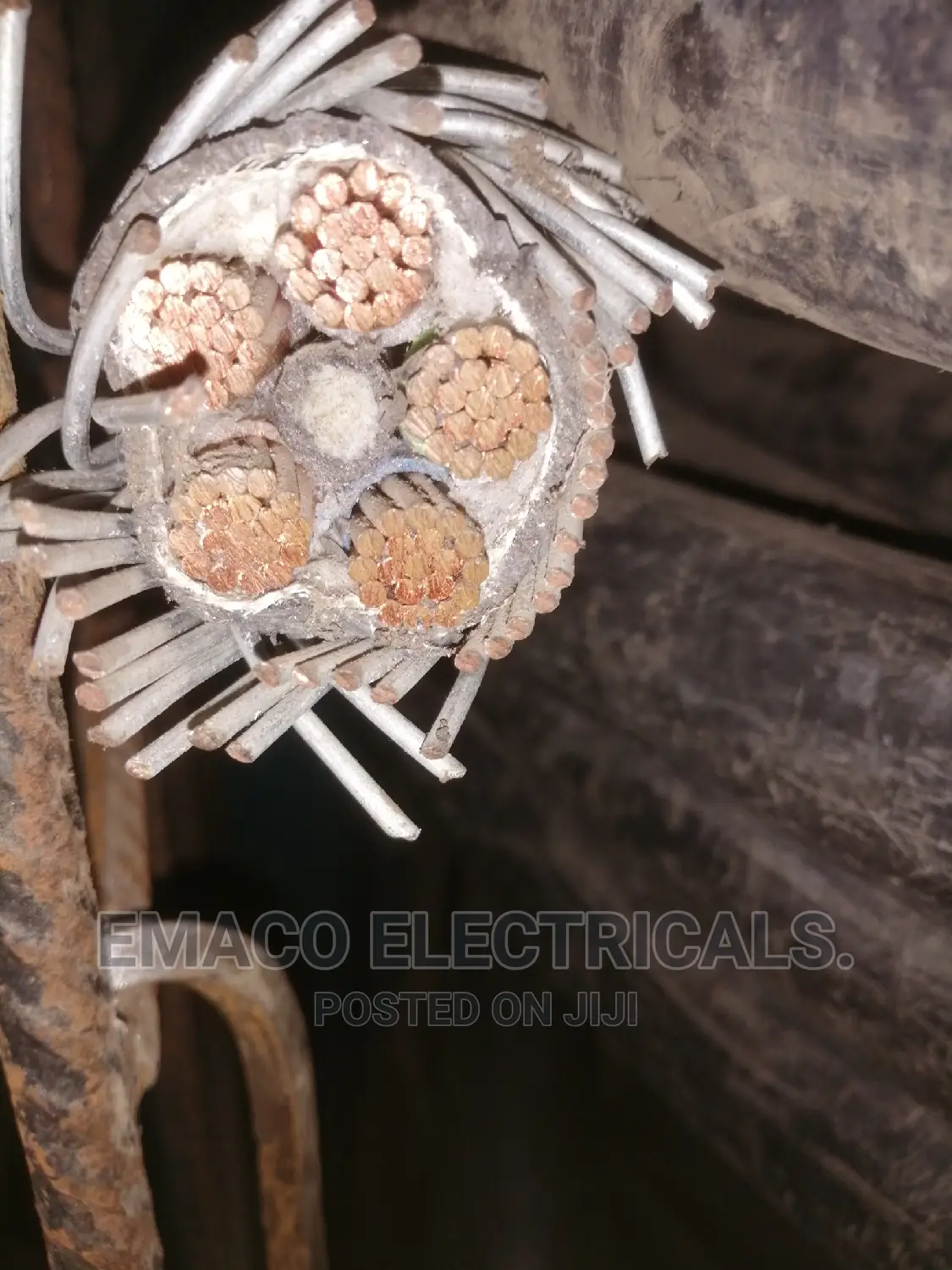 50mm 5core Copper Armored PVC SWA Nigeria Cable