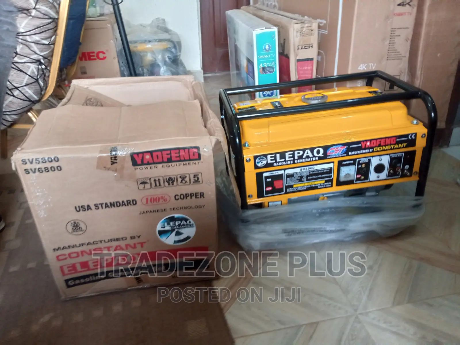 3.5kva Elepaq Constant Manual Generator-Sv5800
