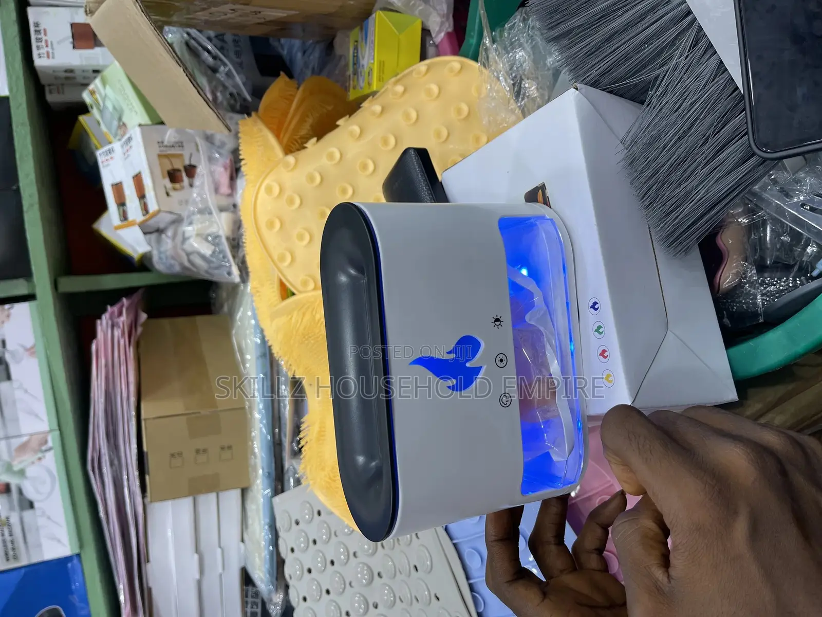 Flame Humidifier With Salt Stone