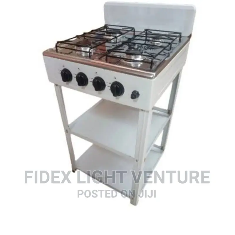 Four Burner Gas Cooker With 2step