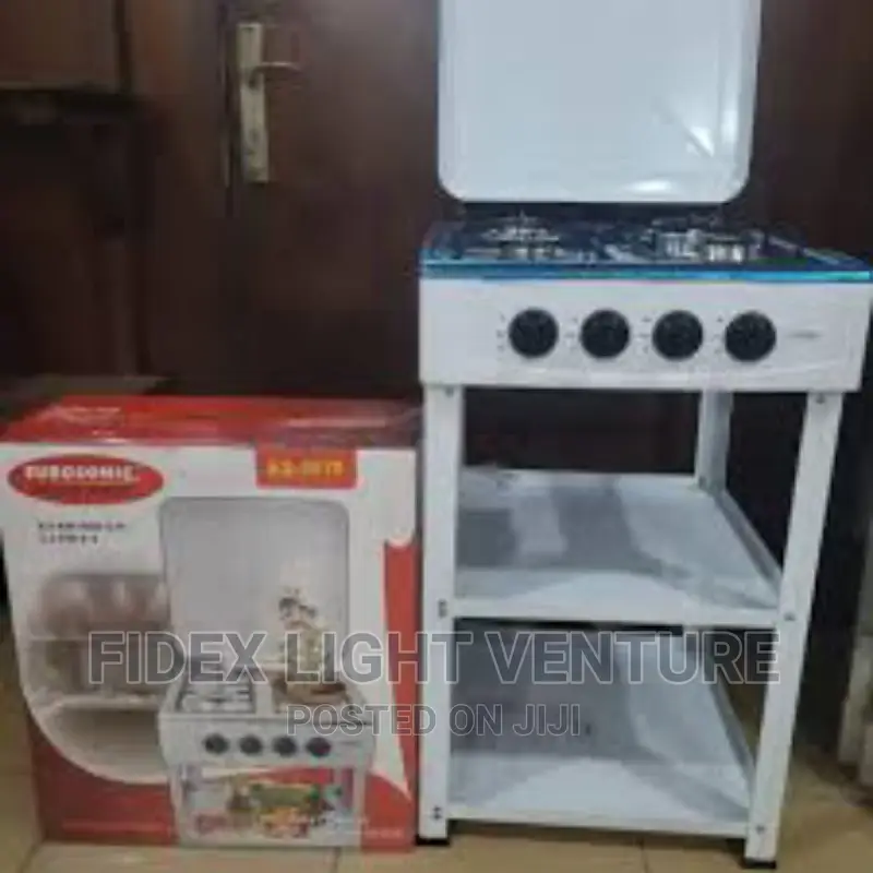 Four Burner Gas Cooker With 2step