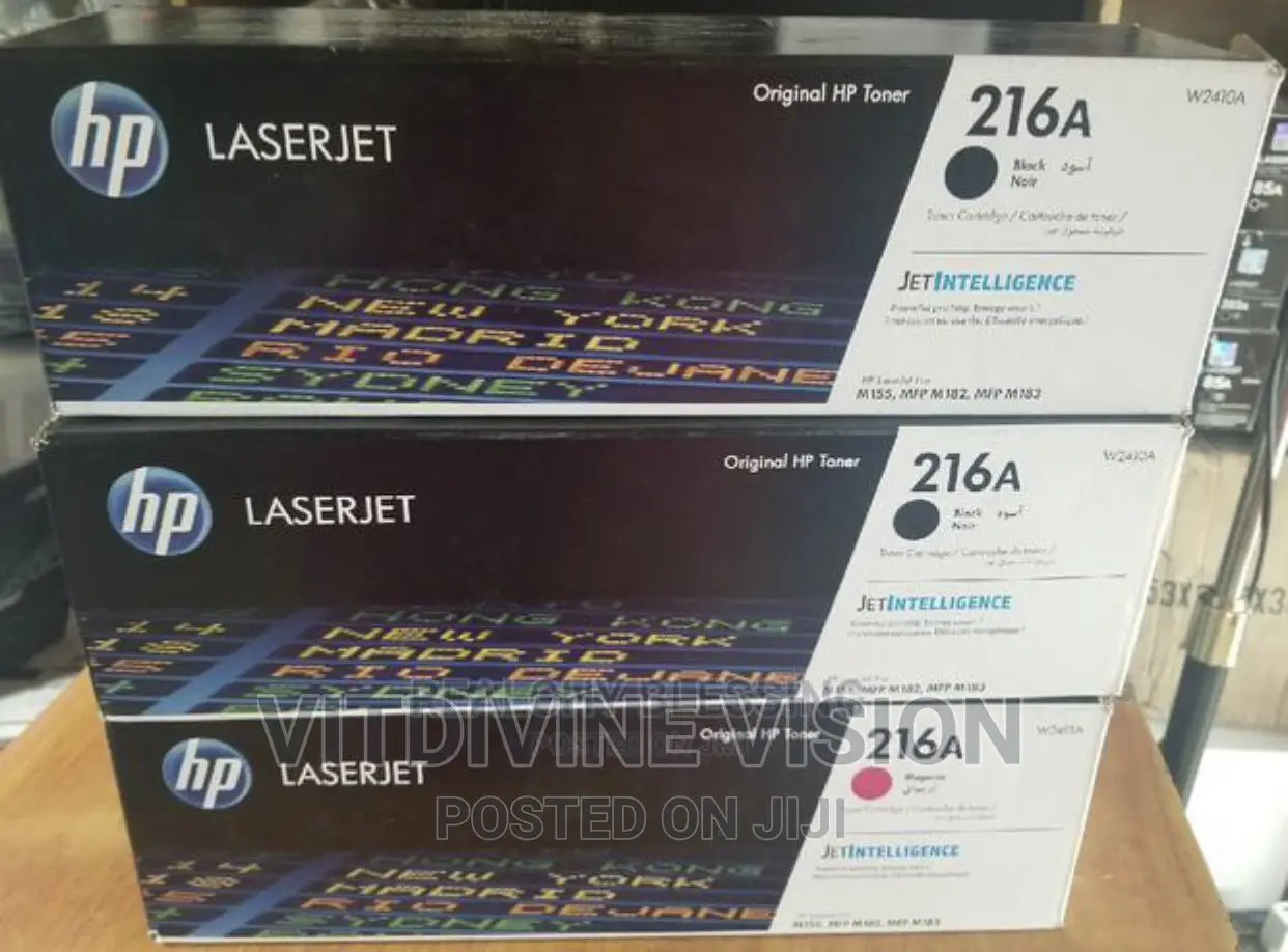 Hp 216a Toner Magenta,Cyan,Yellow C/Hp M183fw Printer