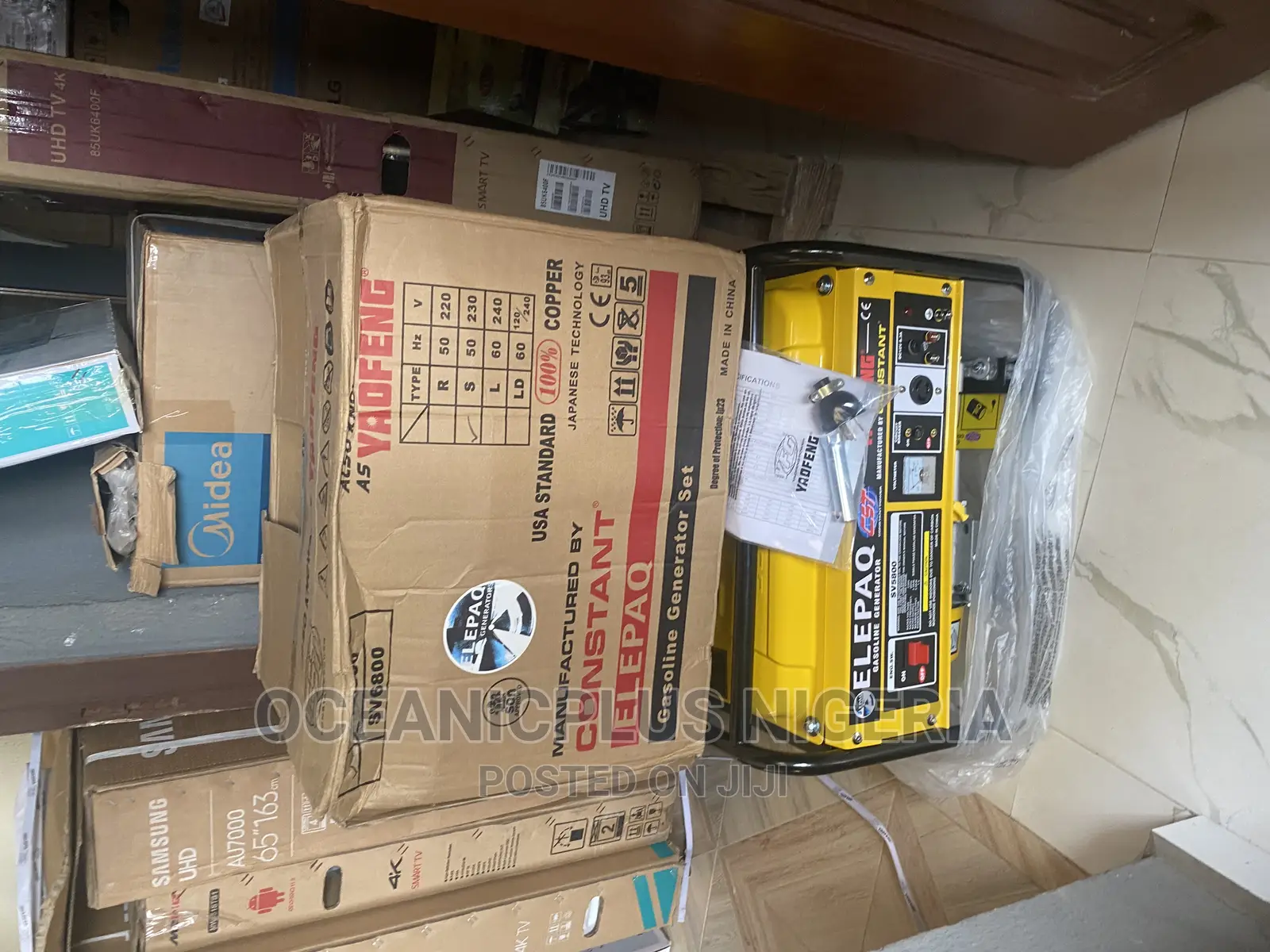 Best Selling Elepaq Constant 3.5kva Manual Generator (Sv5800