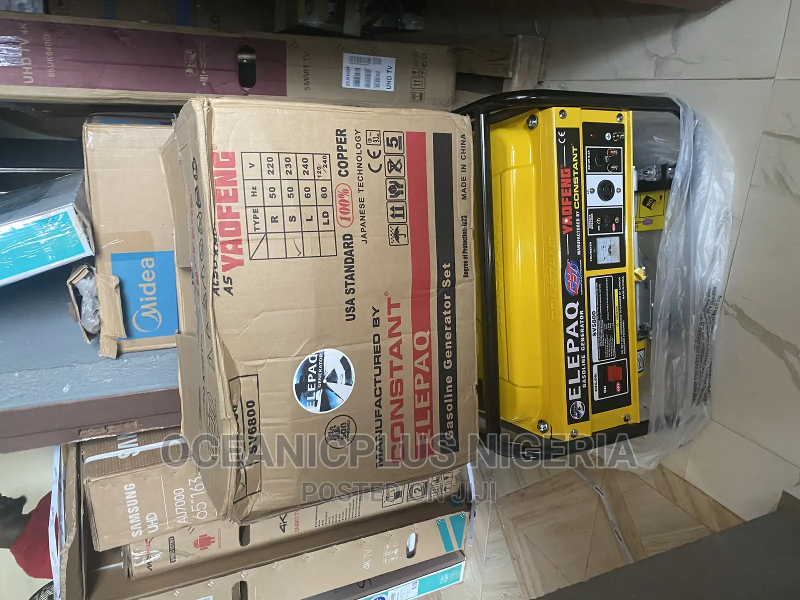 Top Selling Elepaq Constant 3.5kva Manual Generator (Sv5800