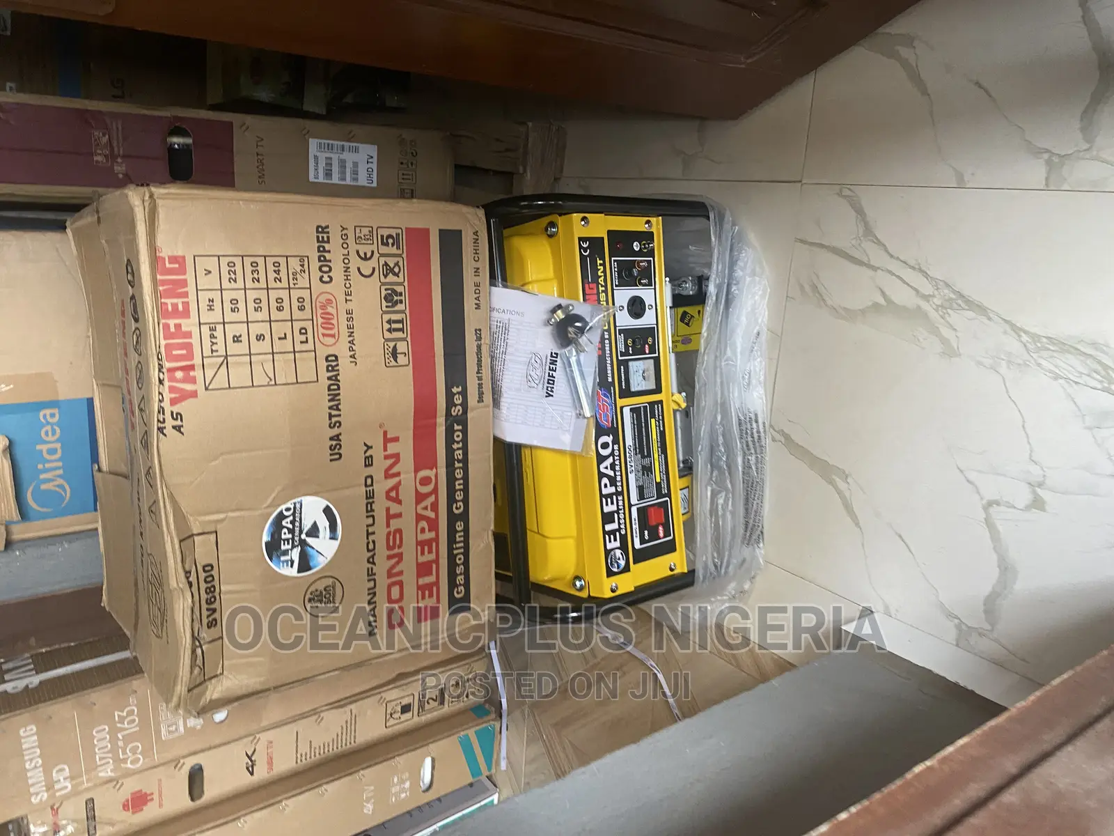 The New Elepaq Constant 3.5kva Manual Generator (Sv5800