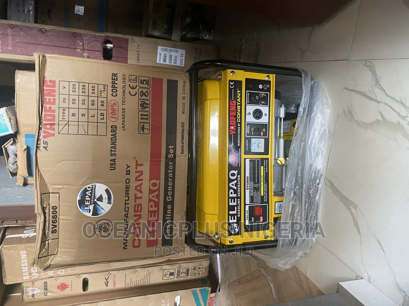 The New Elepaq Constant 3.5kva Manual Generator (Sv5800