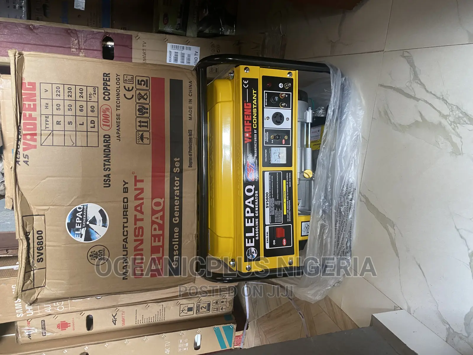 Newly Produced Elepaq Constant 3.5kva Manual Generator (Sv58