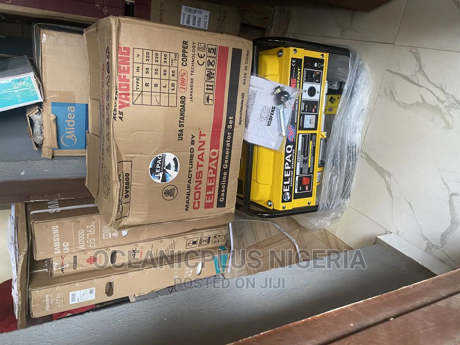 Effective Elepaq Constant 3.5kva Manual Generator (Sv5800