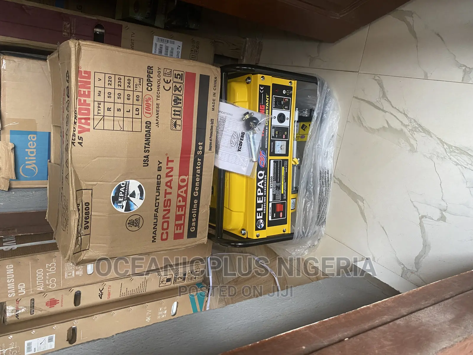Standard Elepaq Constant 3.5kva Manual Generator (Sv5800