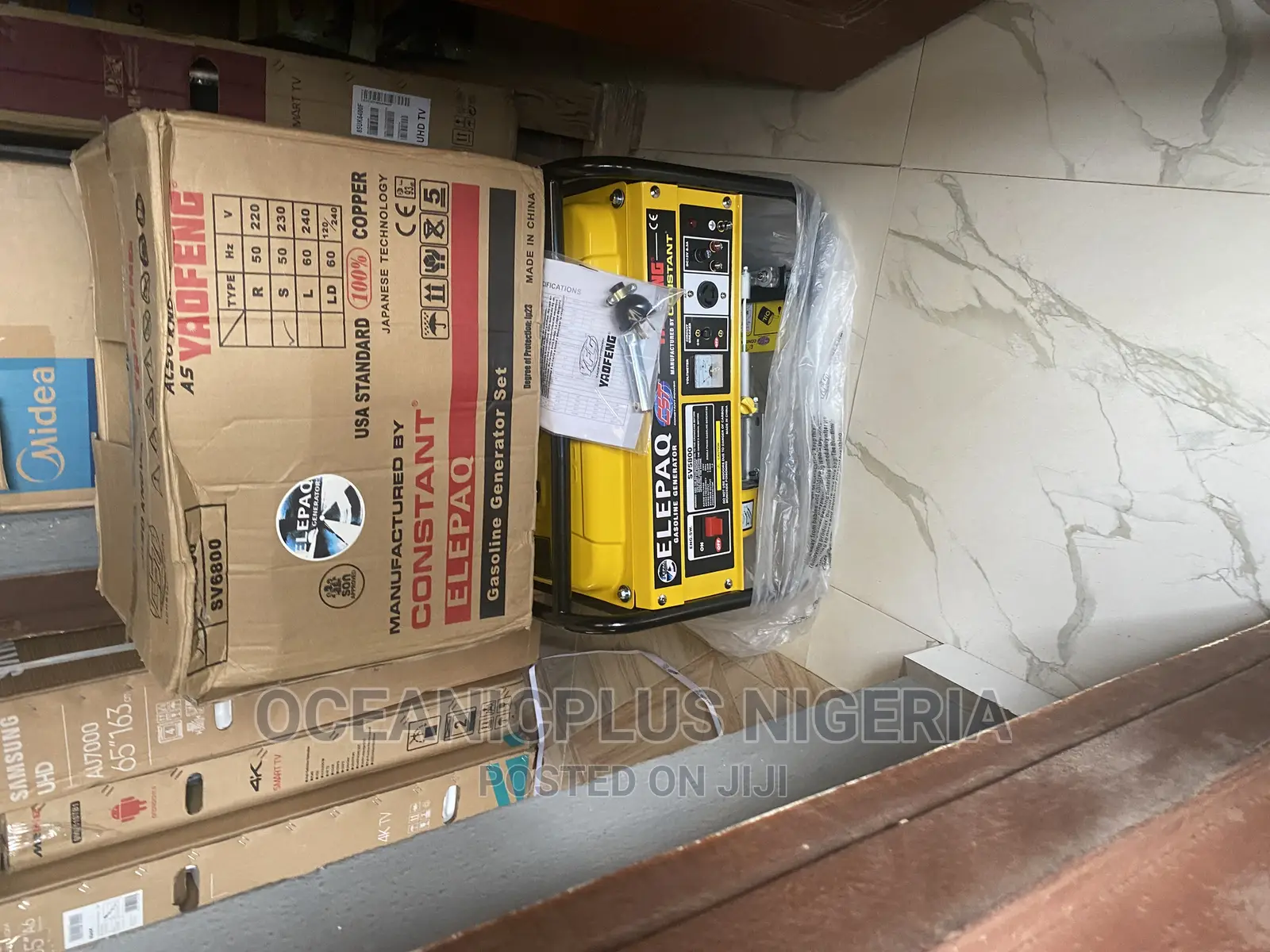Reliable Elepaq Constant 3.5kva Manual Generator (Sv5800