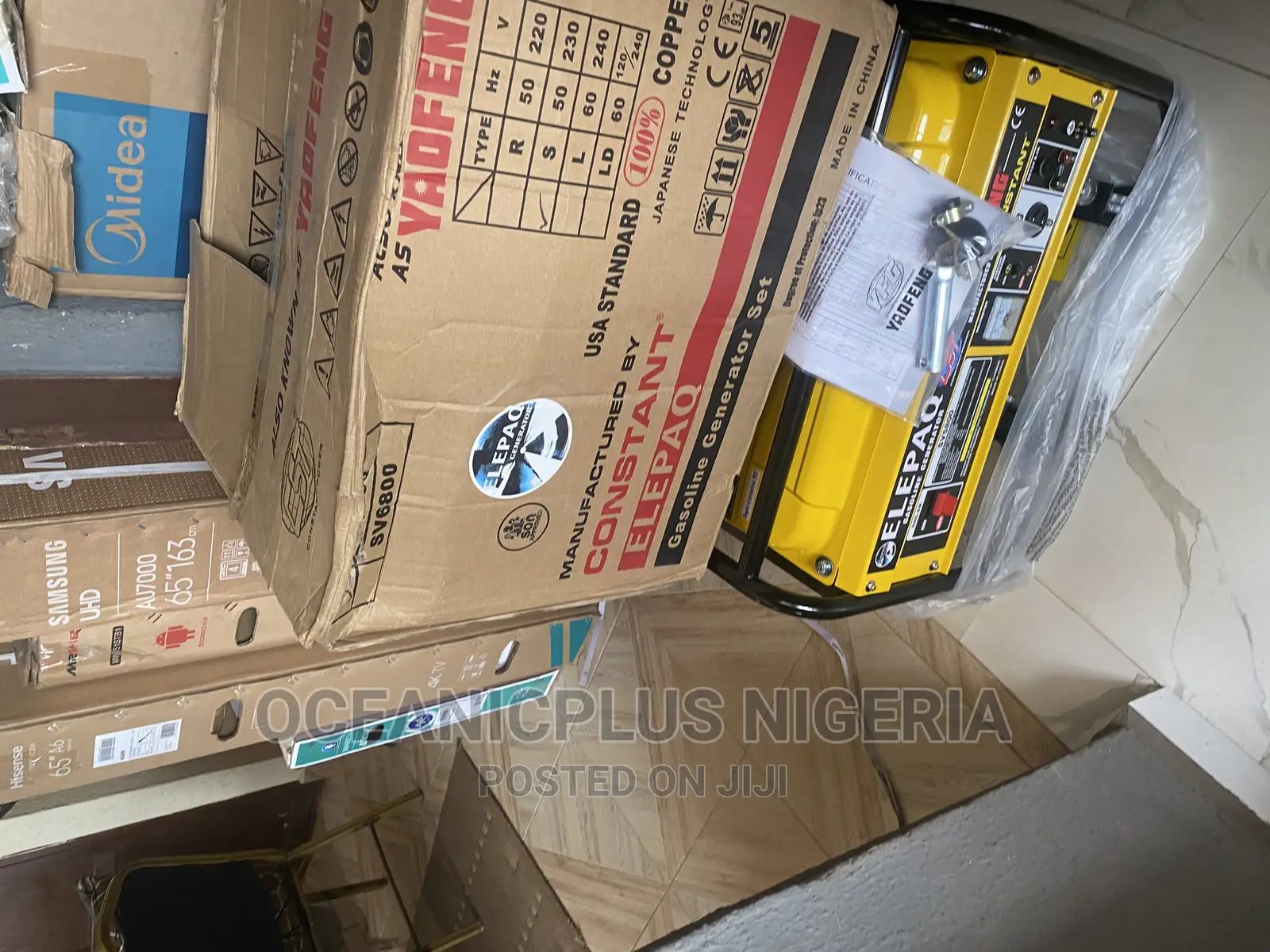 Number One Elepaq Constant 3.5kva Manual Generator (Sv5800