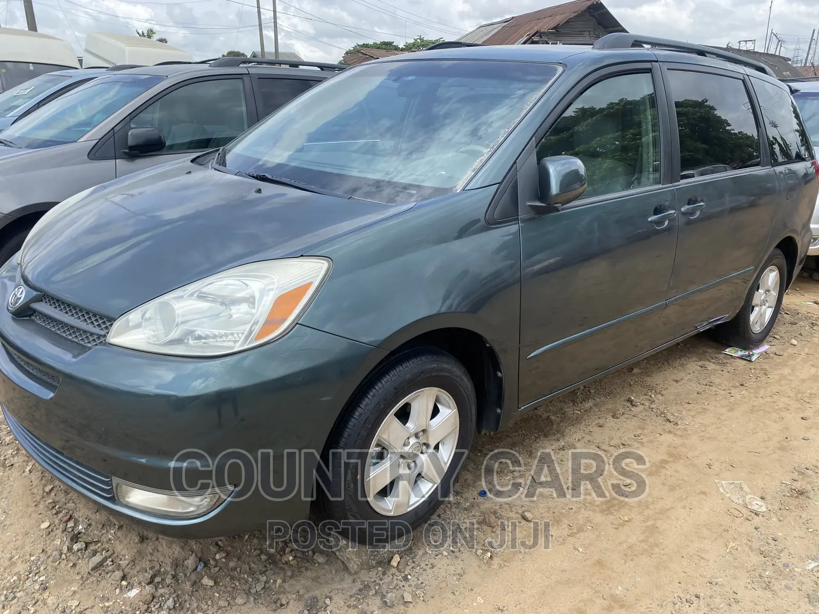 Toyota Sienna XLE AWD (3.3L V6 5A) 2004 Green