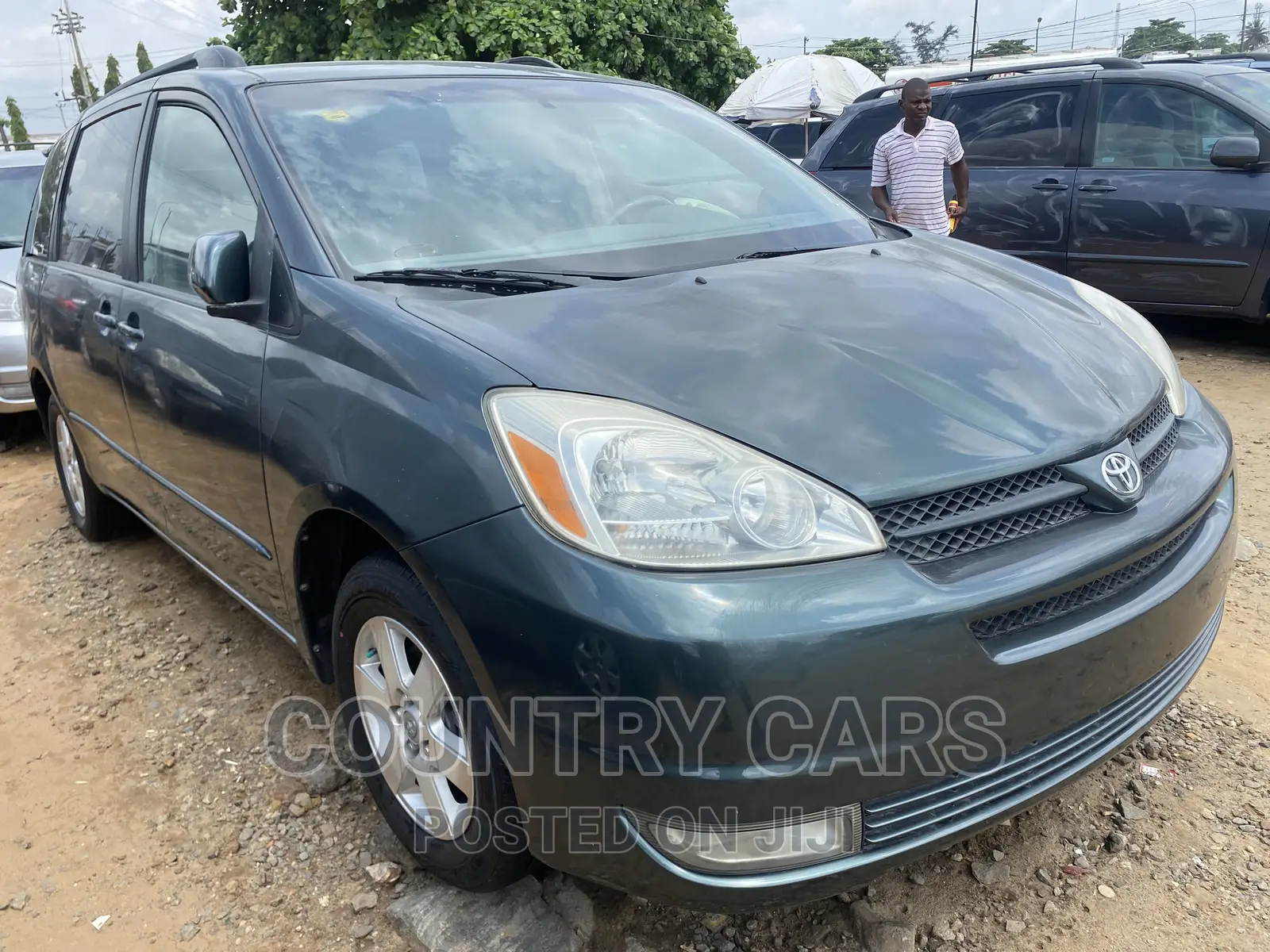 Toyota Sienna XLE AWD (3.3L V6 5A) 2004 Green