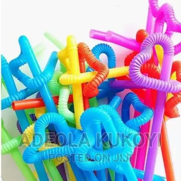 (20 Packs)6mm Pack of Multi Colored Chapman Straw