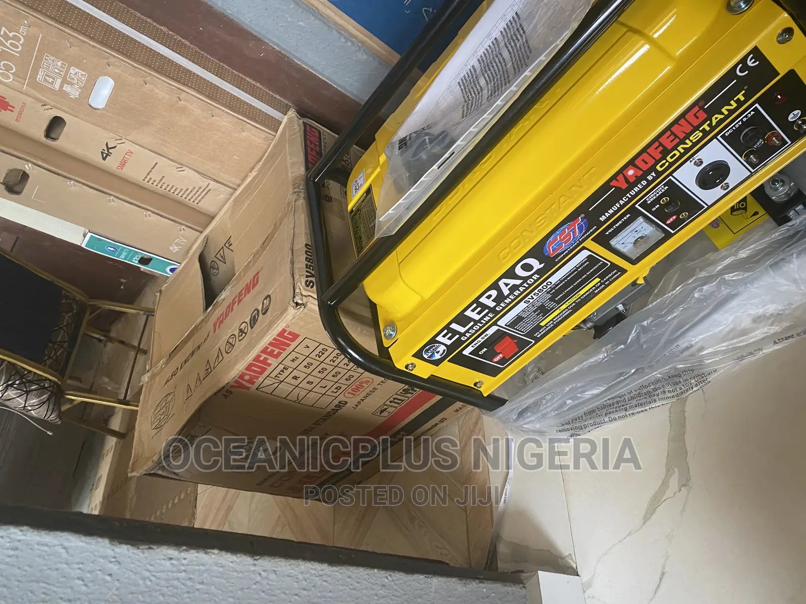 Built-in Elepaq Sv6800 3.5kva Generator