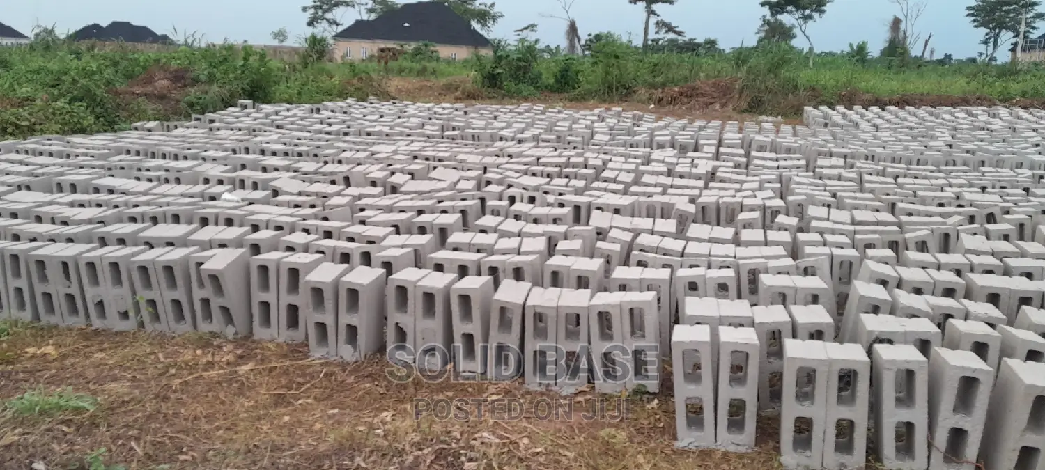 6inchs Quality Vibrated Blocks Mould With Stonedust