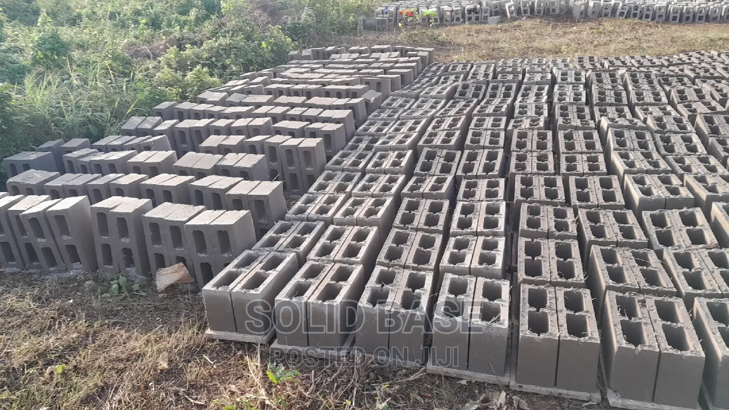 6inchs Quality Vibrated Blocks Mould With Stonedust