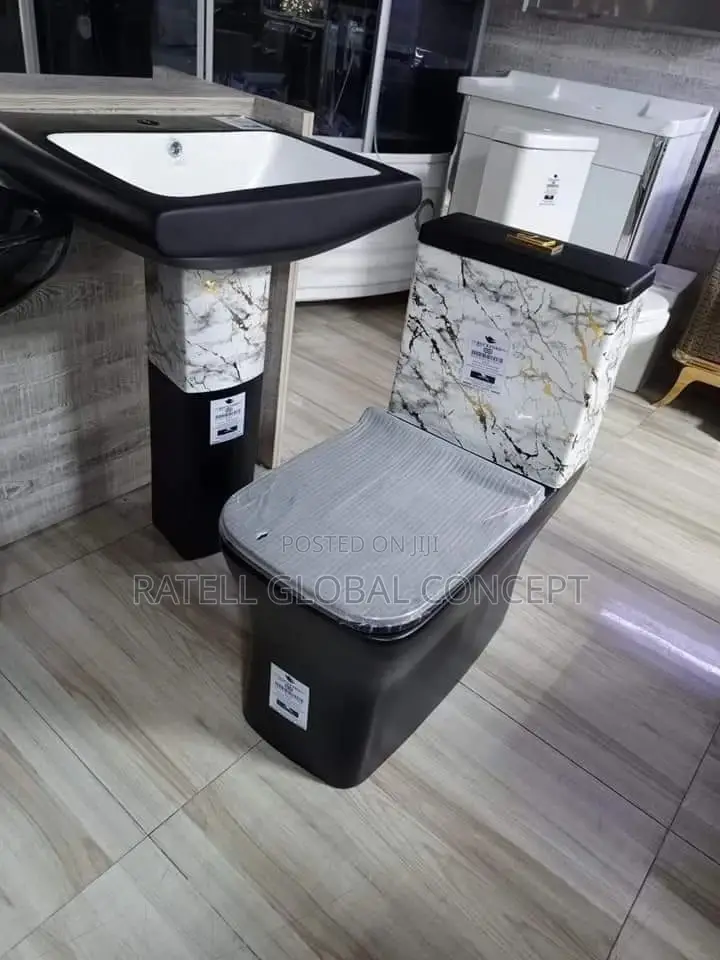 Rockford Envy [Marble Black] Executive Toilet