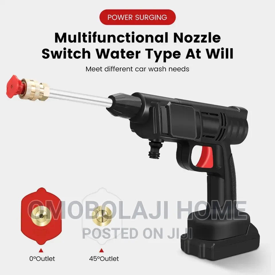 High Pressure Washer Car Wash With Double Battery
