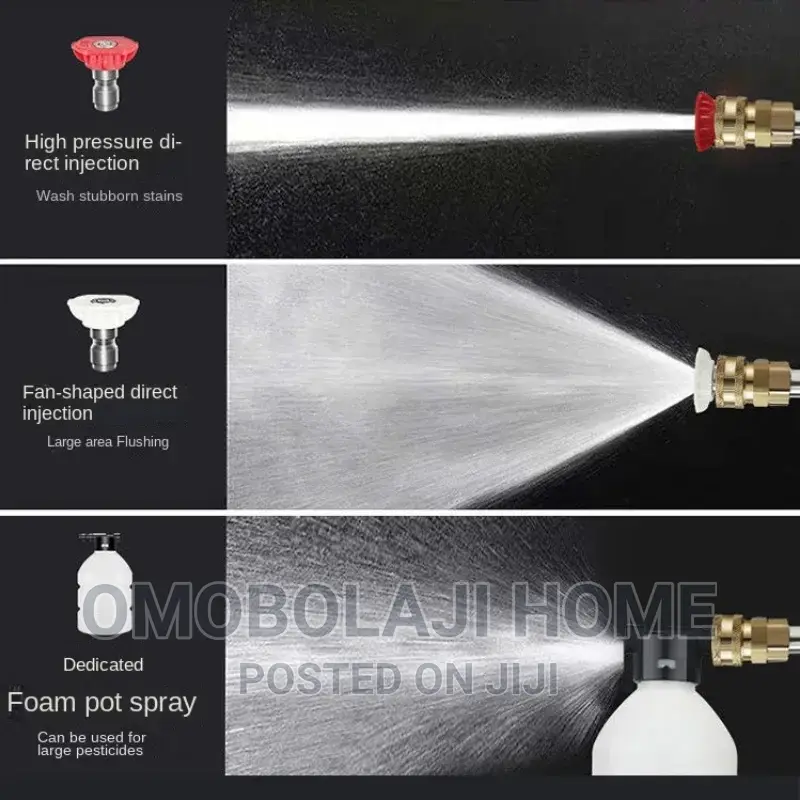 High Pressure Washer Car Wash With Double Battery