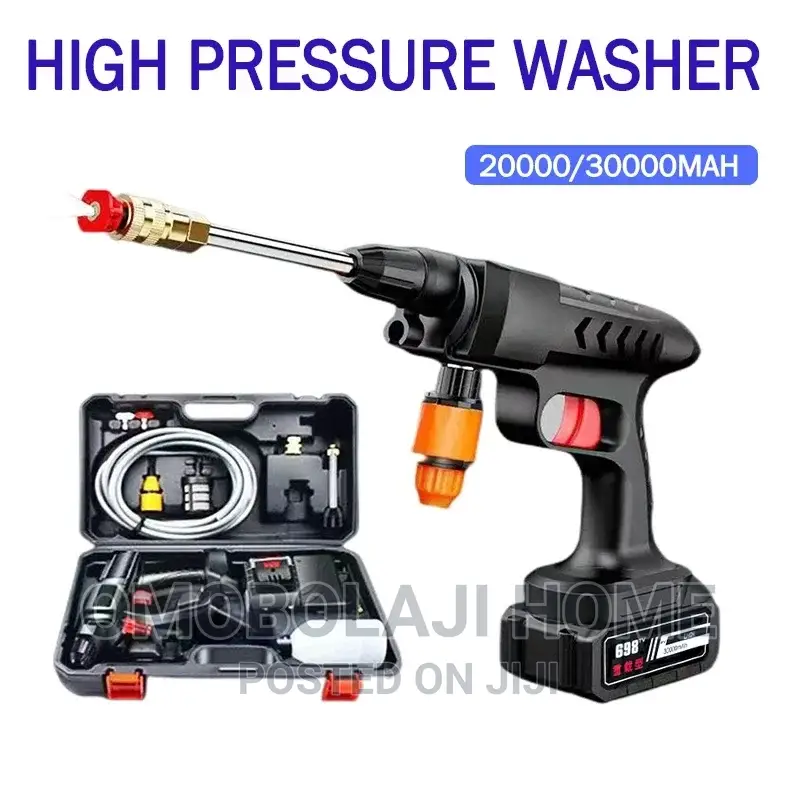 High Pressure Washer Car Wash With Double Battery