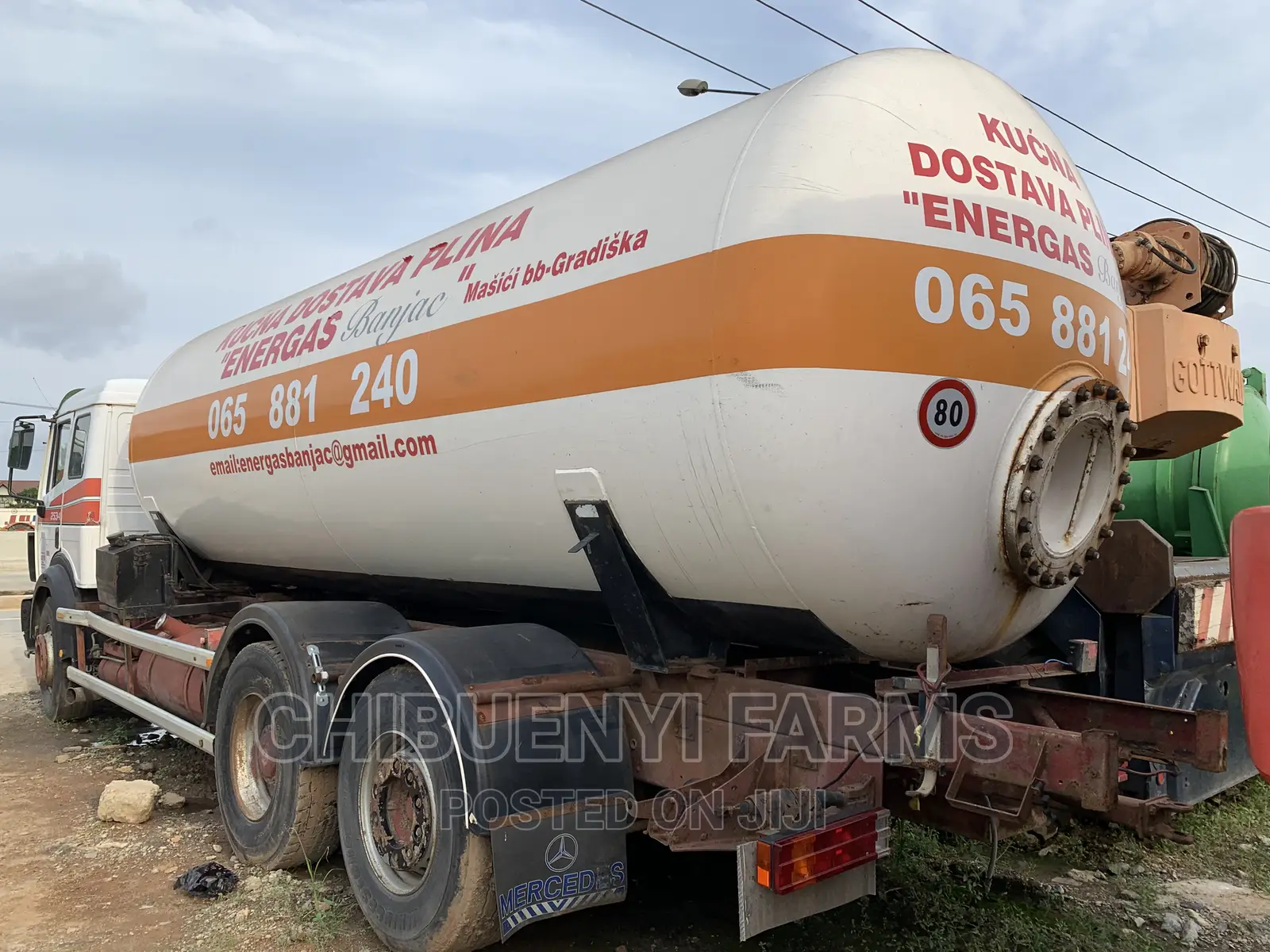 Cooking Gas LPG Tanker (12-Tons)