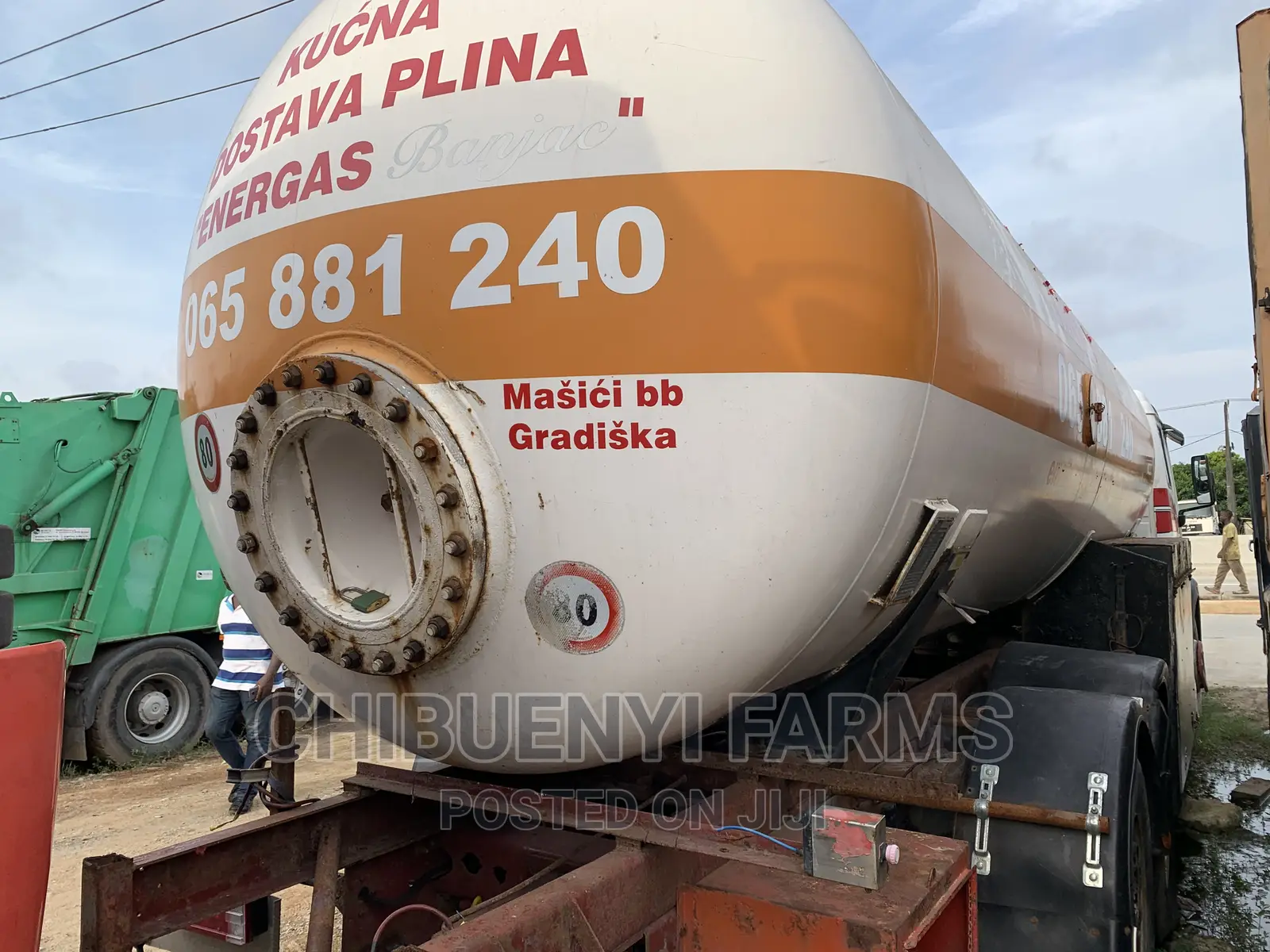 Cooking Gas LPG Tanker (12-Tons)