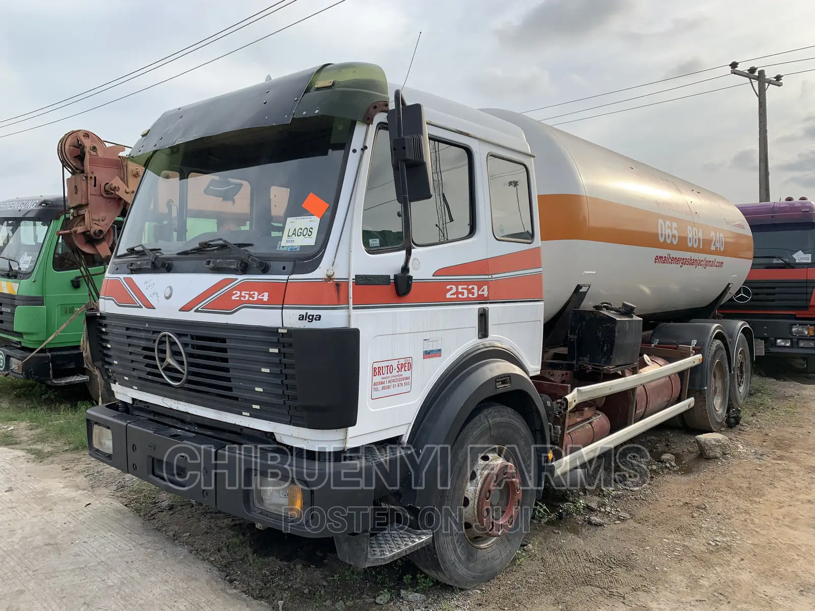 Cooking Gas LPG Tanker (12-Tons)