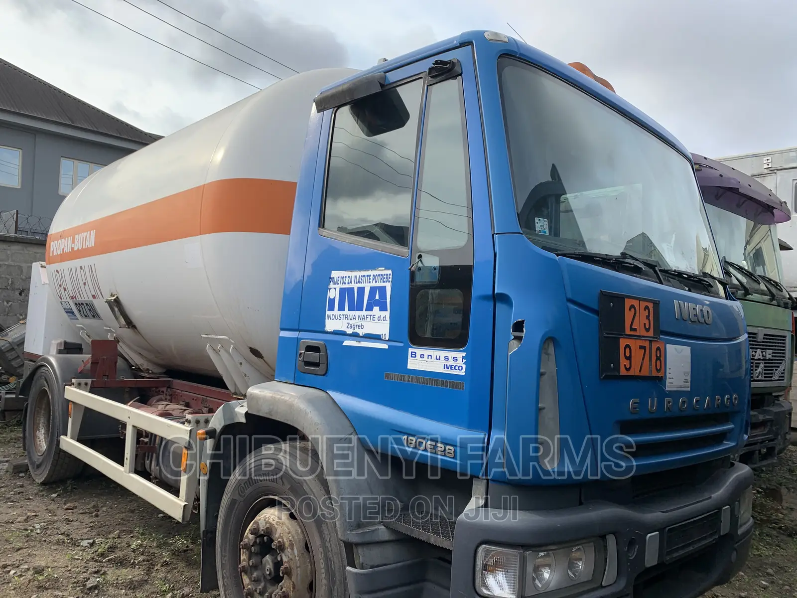 Iveco Cooking Gas LNG Tanker