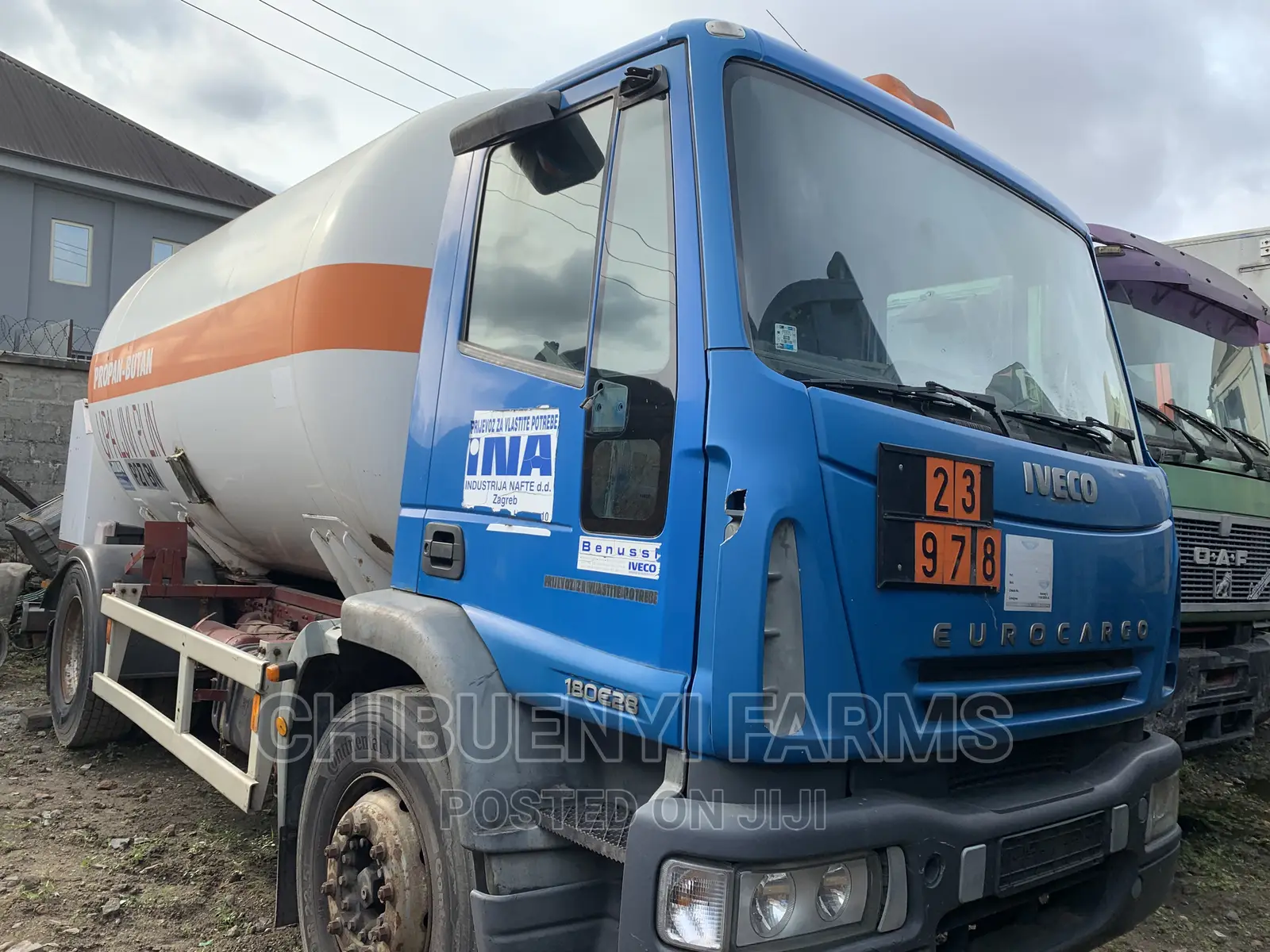 Iveco Cooking Gas LNG Tanker