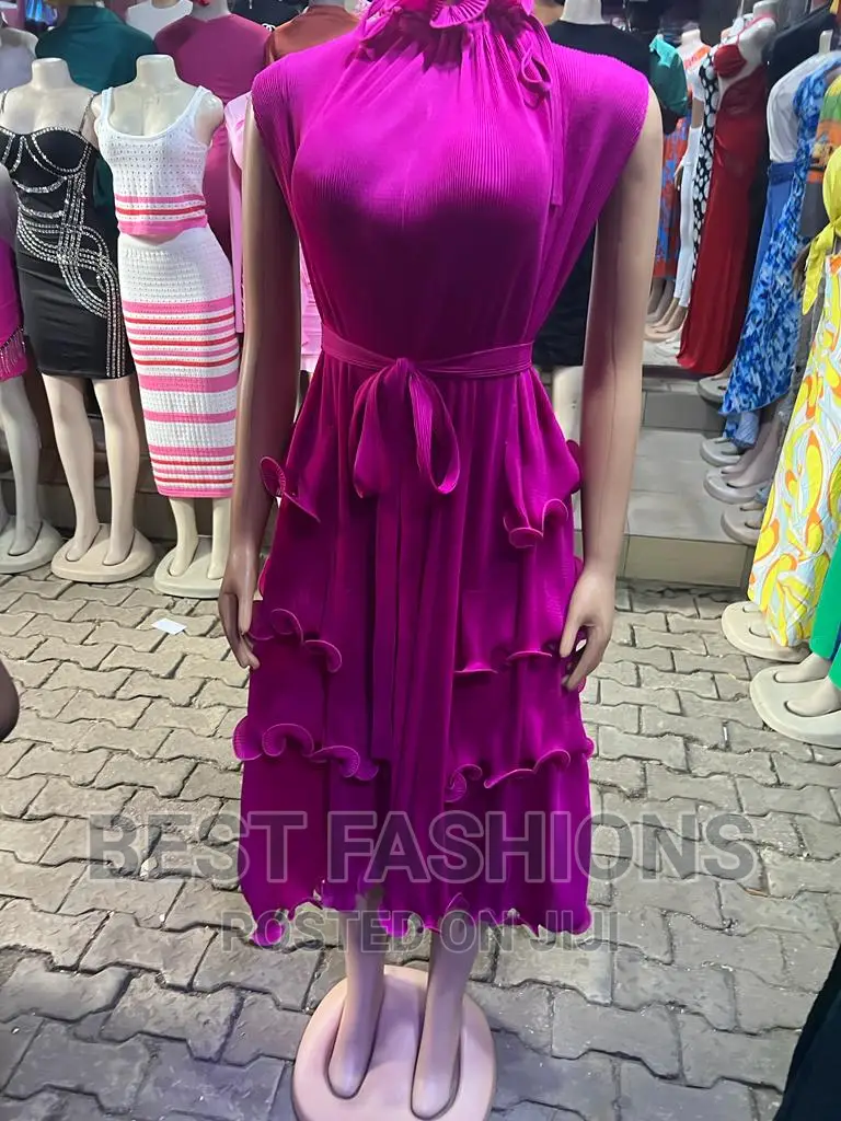 Quality Pink Miyaki Shirt Gown