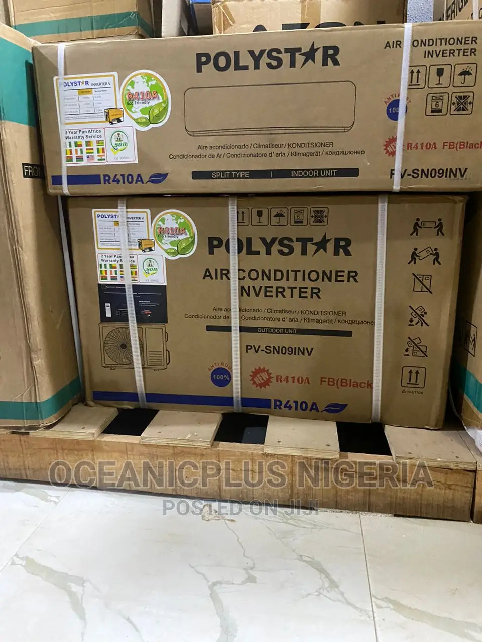 Best Polystar 1hp Inverter Xa41,R410A Split AC