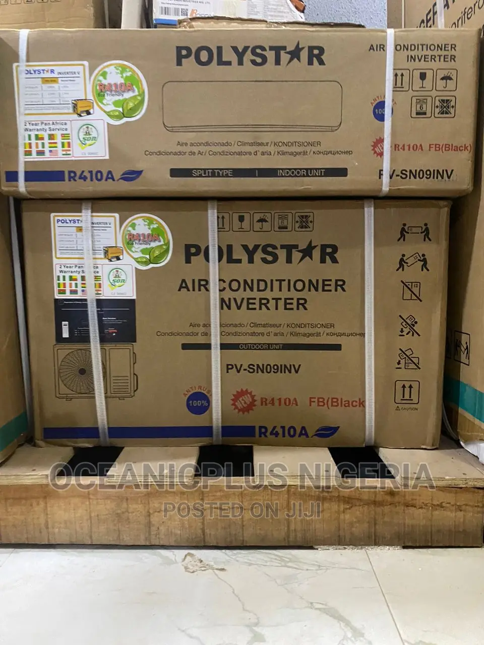 Reliable Polystar 1hp Inverter Xa41,R410A Split AC