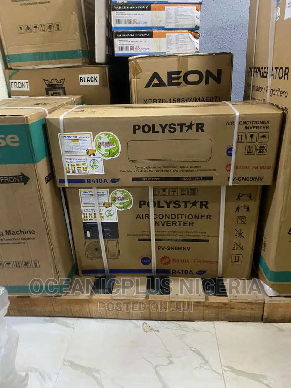 Suitable Polystar 1hp Inverter Xa41,R410A Split AC