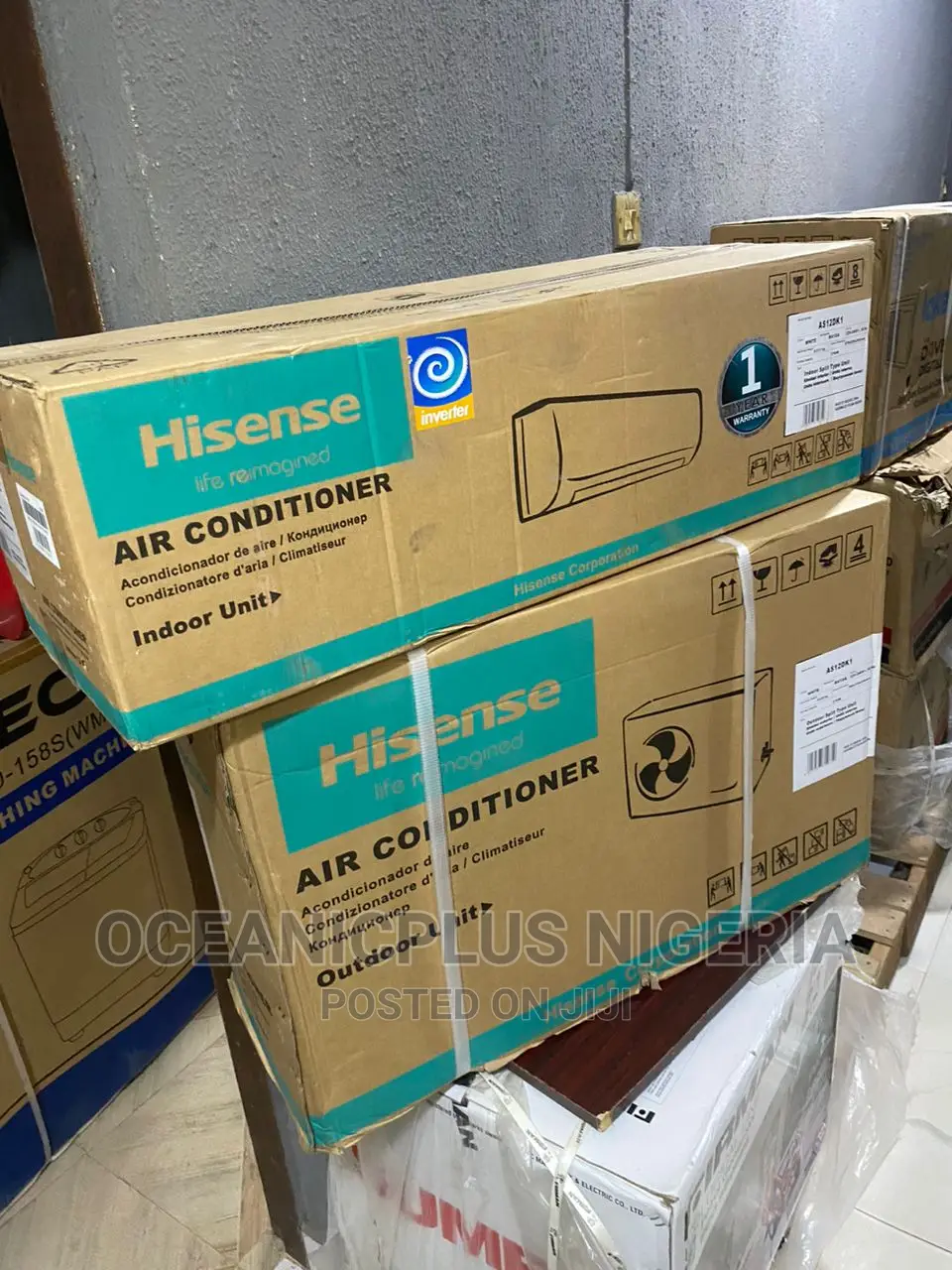 Durable Hisense AC Split 1.0 HP Inverter