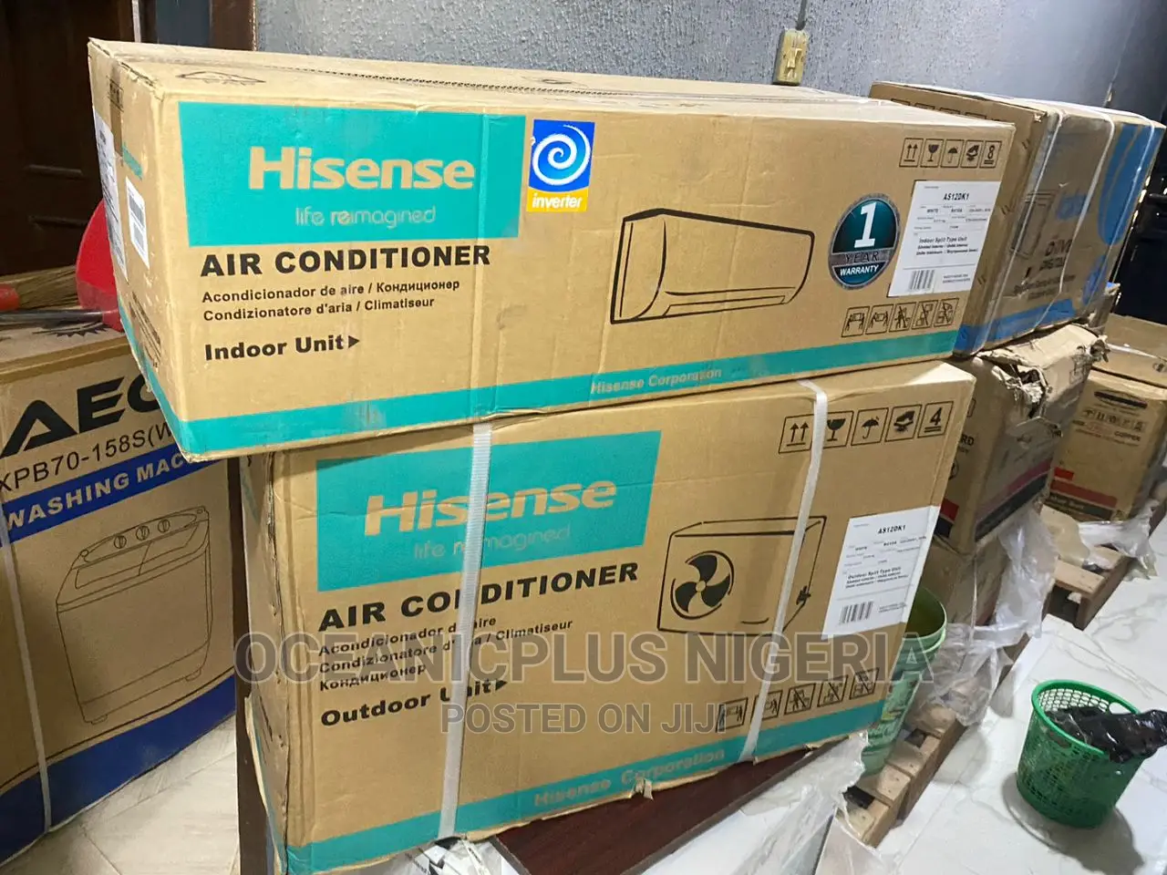 Original Hisense AC Split 1.0 HP Inverter