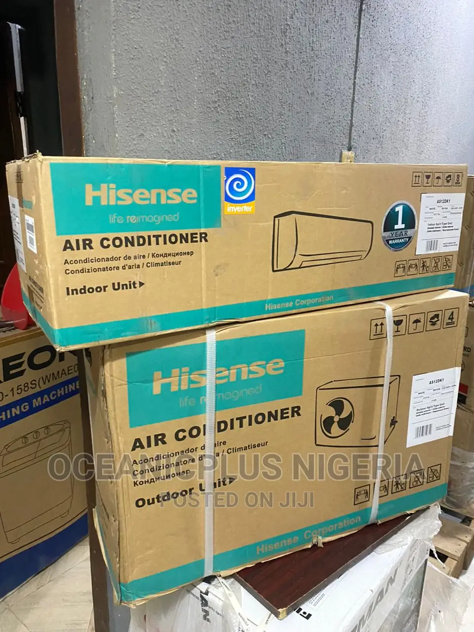 The Latest Hisense AC Split 1.0 HP Inverter