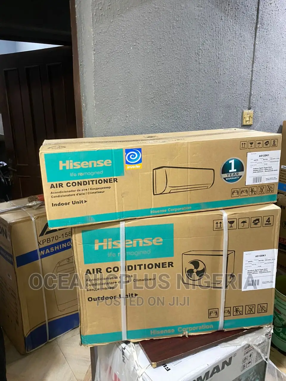 Standard Hisense Ac Split 1.0 Hp Inverter