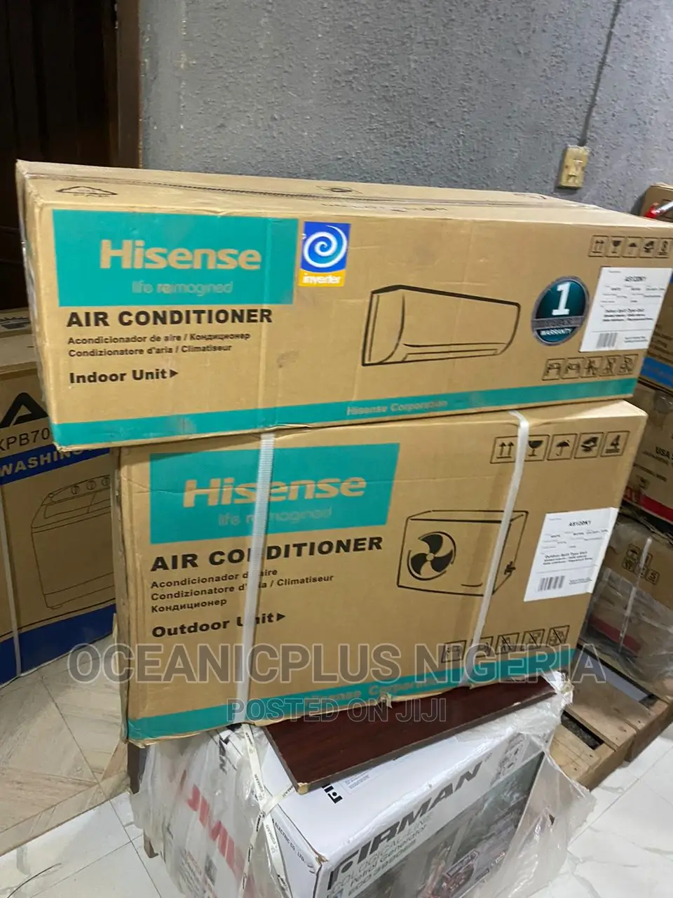 Affordable Hisense Split 1.0 Hp Inverter Air-Conditioner