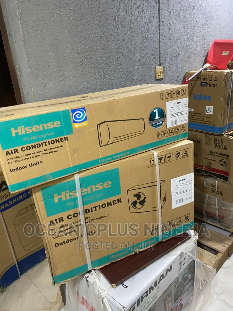 New-in Hisense Split 1.0 HP Inverter Air-Conditioner