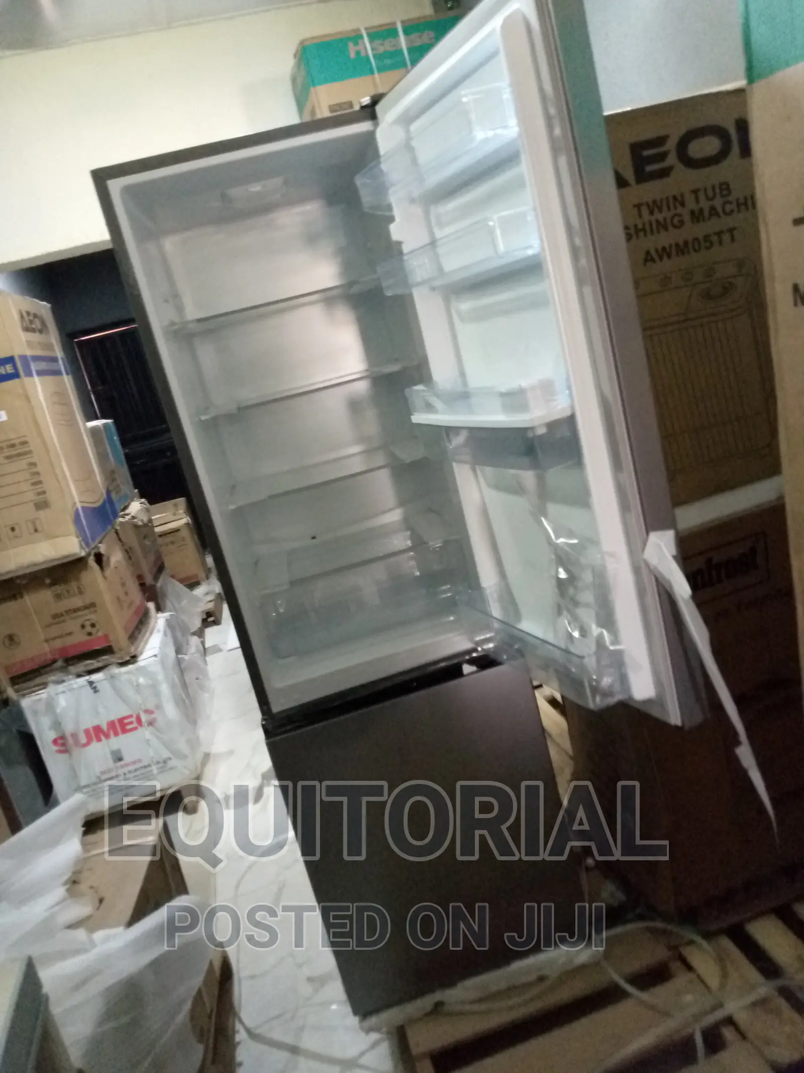 Brand New Hisense Double Door Refrigerator