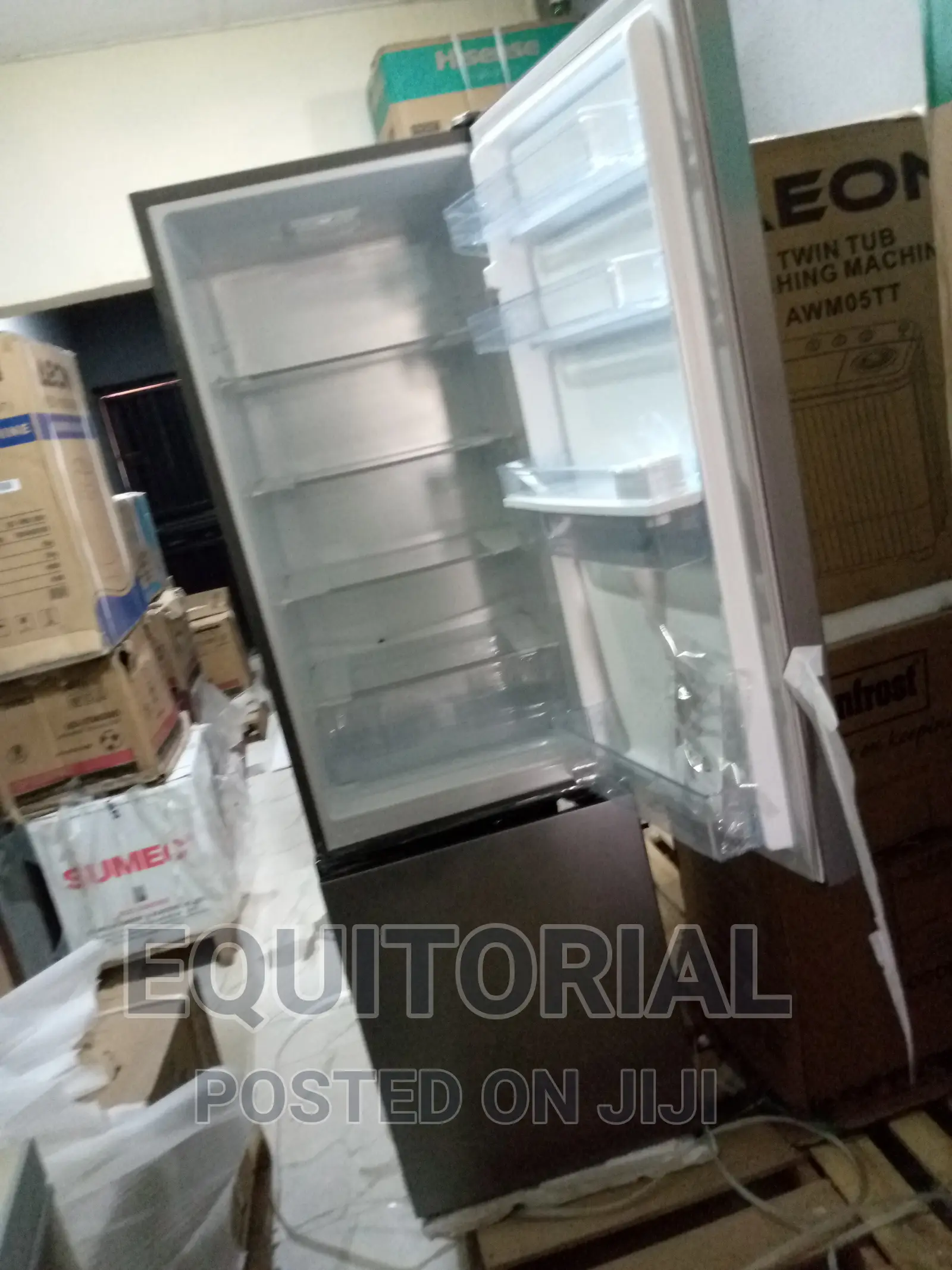 Brand New Hisense Double Door Refrigerator