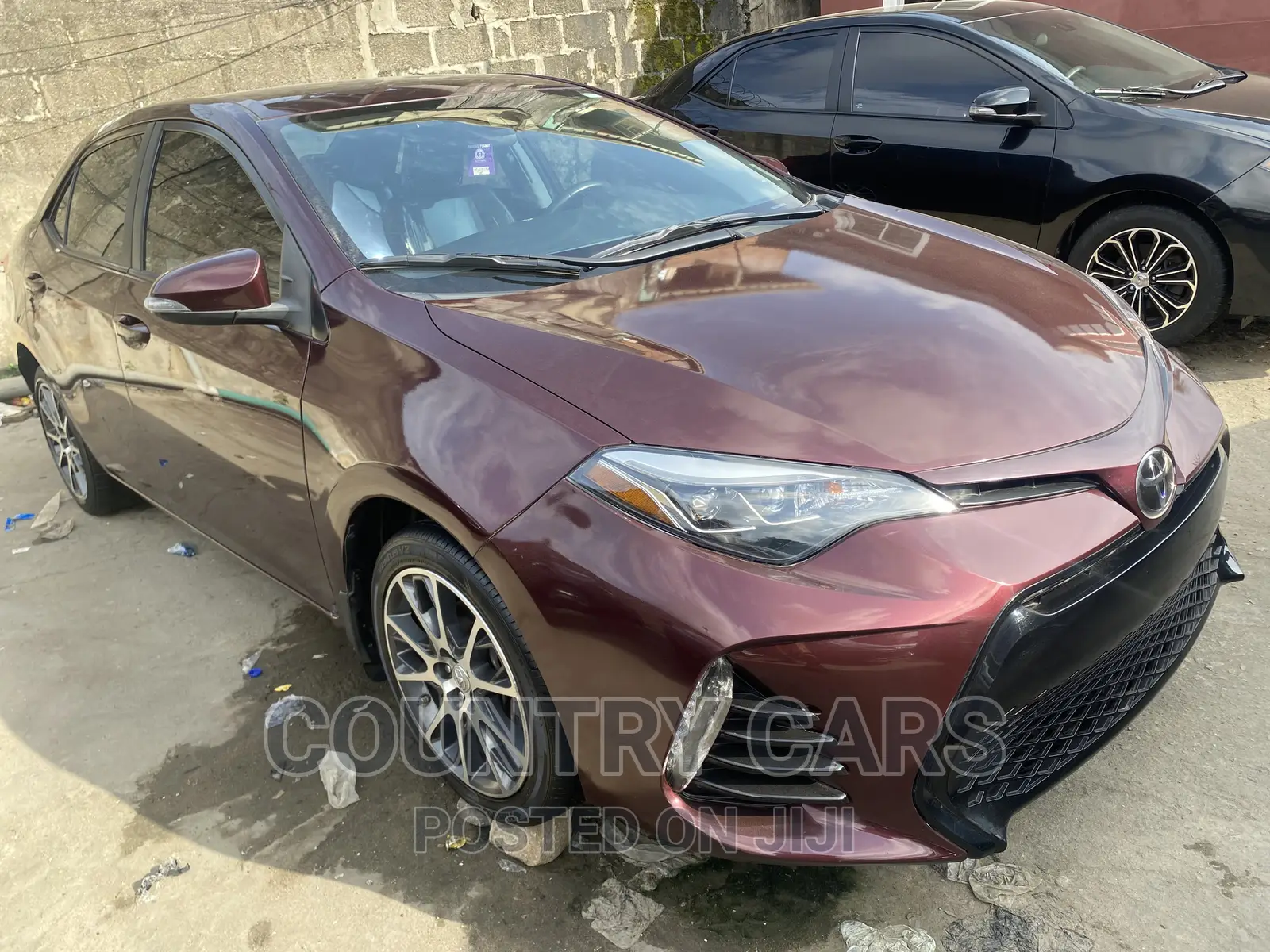 Toyota Corolla 2017 Burgundy